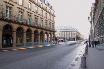 Fototapeta na wymiar Rue de Rivoli
