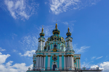 Fototapeta na wymiar Kiev Saint Andrew's Church