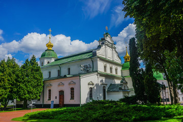 Fototapeta na wymiar Kiev Saint Sophia's Cathedral Church
