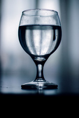 glass, wine, drink, alcohol, empty, white, isolated, wineglass, beverage, crystal, black, transparent, champagne, object, clear, water, liquid, glasses, clean, cup, bar, red, reflection