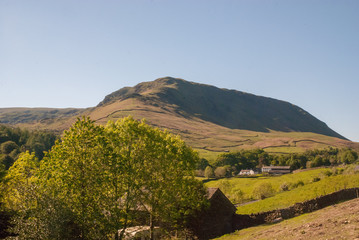 Obraz premium England Lake District Landscape Landslide