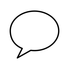 speech bubble message icon