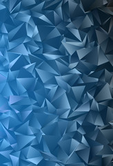Obraz premium Triangular 3d, modern background