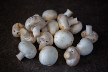 white champignons