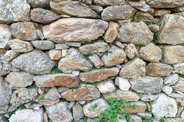 Wall made of stones (texture)