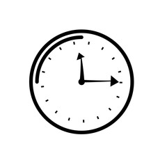 watch time isolated icon