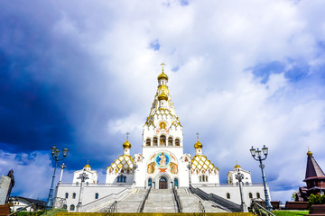 Fototapeta na wymiar Minsk Church of All Saints Frontal