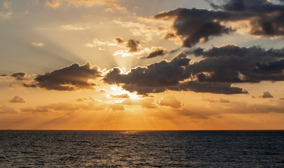 Naklejka premium Alba sul traghetto