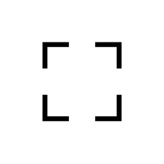 Camera focus icon. vector illustration