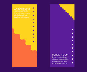 Social media banner template