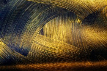 texture of black gold. Abstract seamless texture. Fractal art background for creative design. Decoration for wallpaper desktop, poster, cover booklet, card. Psychedelic.