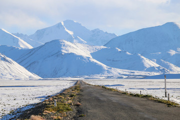 Pamir highway, the road to infinity