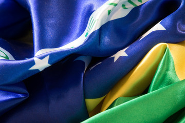 Brazilian flag detail