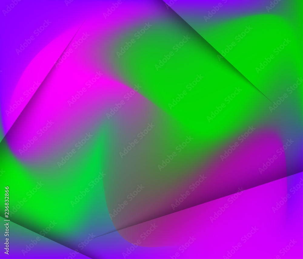 Poster colorful geometric background. fluid shapes composition. gradient mesh background in bright colors. 