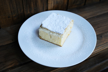 Slovenia's traditional dessert is Kremna Rezina. Especially popular around Lake Bled. Travel to Slovenia