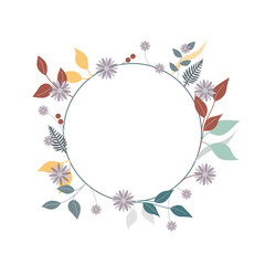 Winter Bl&uuml;ten Kranz