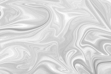 Abstract Gray Black and White Marble Ink Pattern Background