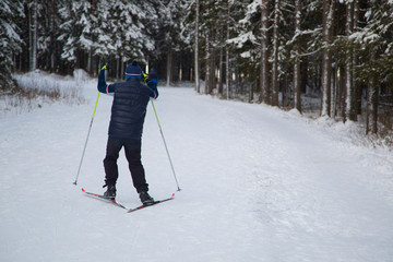 cross country skier