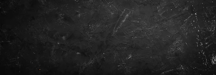 Fototapete Rund Black stone background. Top view. Free copy space. © Yaruniv-Studio