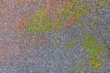Shiny multi-colored texture of cardboard, paper.