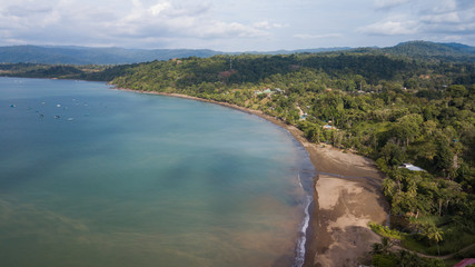 Tropical paradise beach in Costa Rica