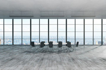 Modern meeting room interior