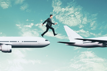 Travel and success concept