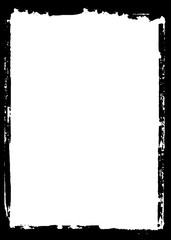 Decorative Black Photo Edge / Overlay for Portrait Photos.  