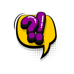 Comic text collection sound effects pop art style