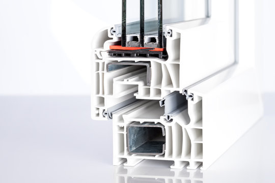 Pvc Windows Cross Section Triple Glazing