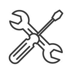 Repair vector icon in modern flat style isolated. Repair can support is good for your web design.