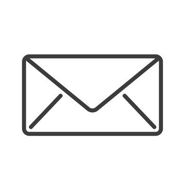 mail vector icon in modern flat style isolated. mail can support is good for your web design.