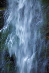 Naklejka na ściany i meble Close up view of the famous Multnomah Falls, in Oregon, uSA