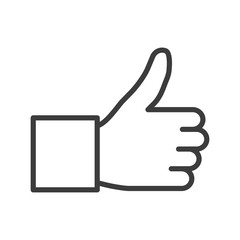 Obraz premium Finger vector icon in modern flat style isolated. Finger can support is good for your web design.