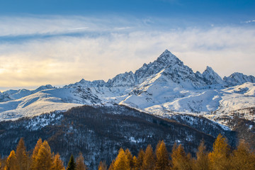 Obraz premium Monviso, Unesco, Cuneo