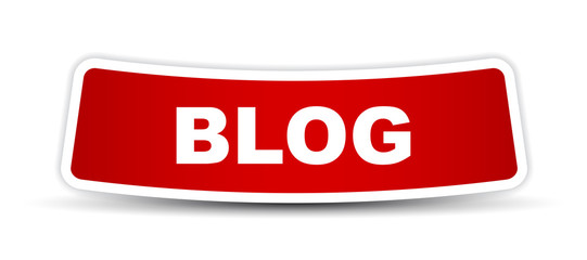 red vector banner blog