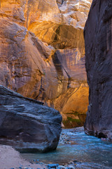 river in the canyon