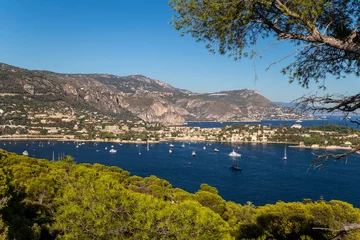 Foto op Canvas View to a beautiful bay in French Riviera © Olga Lipatova