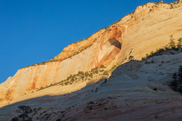 Scenic Zion national Park Utah Landscape
