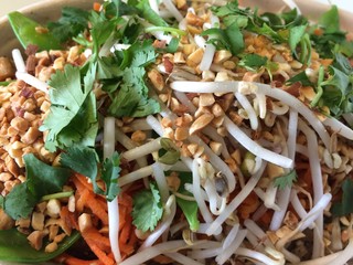 Thai peanut bowl
