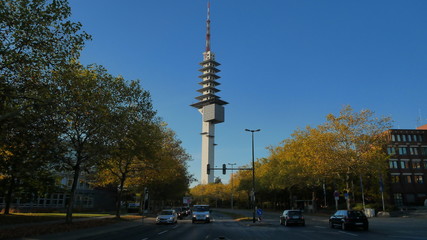 Fototapeta premium Funkturm Hannover Fernsehen Radio 