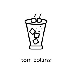 Tom Collins icon from Drinks collection.