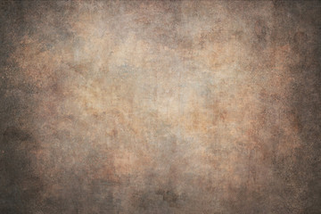 Fototapeta premium Orange art hand-painted background