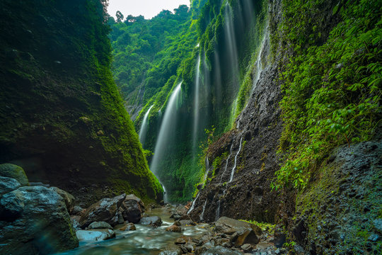 Madakaripura Waterfall, East Java, Indonesia