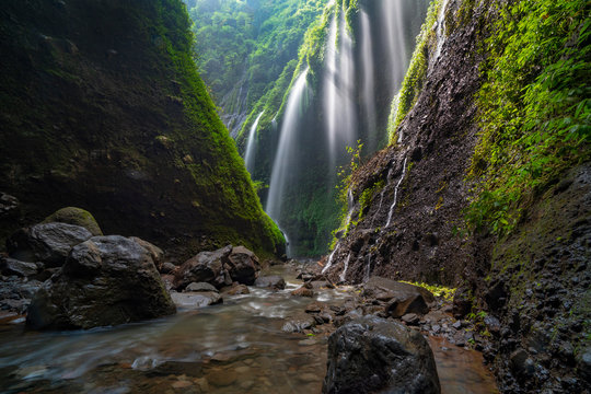 Madakaripura Waterfall, East Java, Indonesia