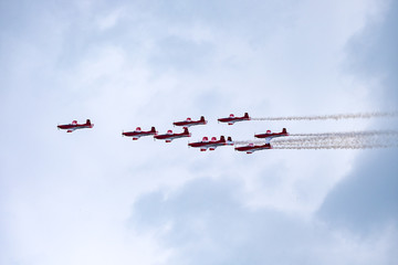 Patrouille Suisse Airplanes