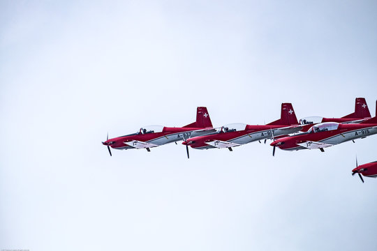 Patrouille Suisse Airplanes