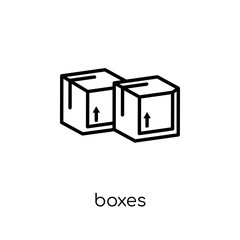 Boxes icon from Delivery and logistic collection.