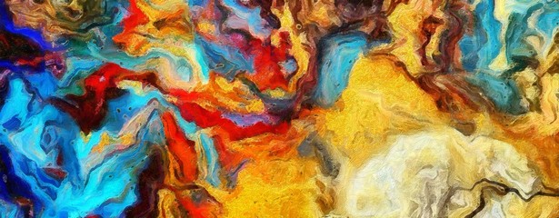 Close up grunge texture. Simple hand drawing background. Detailed strokes of oil brush on canvas. Abstract decoration pattern. Web banners backdrop. Promotional products design template.