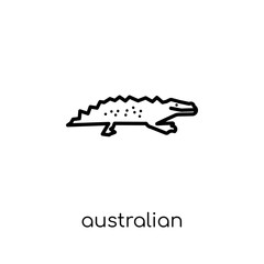 Australian Alligator icon from Australia collection.